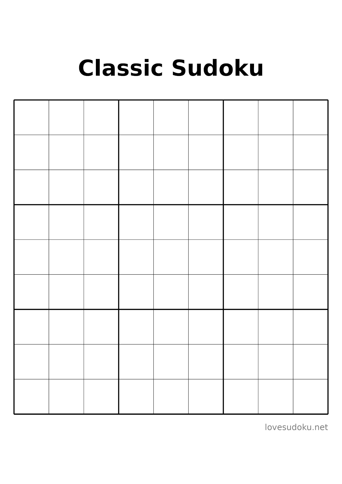 custom sudoku